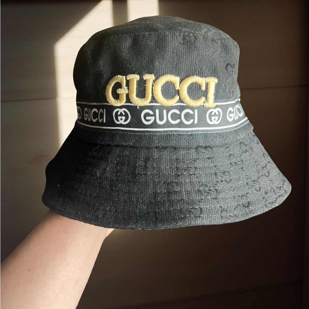 Gold Logo Bucket Hat